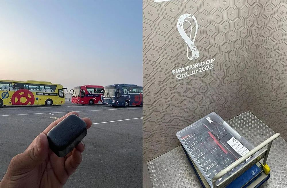 斯沃德定位技术在2022卡塔尔世界杯内场车辆管理的“大”作用